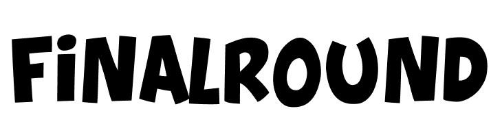 FINALROUND Splatch Font