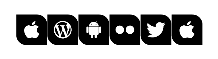 Icons Social Media 1  Free Fonts Download