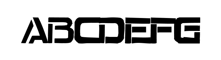 Seperated  Free Fonts Download