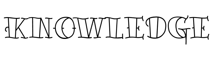 TattooLetteringOpen  Free Fonts Download