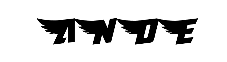 American Kestrel Rotated  Free Fonts Download