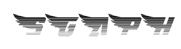 American Kestrel Gradient  Free Fonts Download