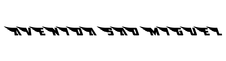 American Kestrel Leftalic  Free Fonts Download