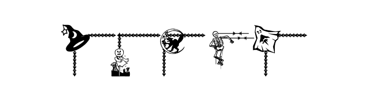 LCR Frightful Frames   Free Fonts Download