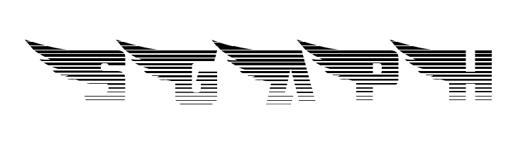 American Kestrel Straight Grad  Free Fonts Download