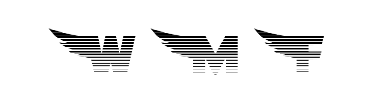 American Kestrel Straight Grad  Free Fonts Download