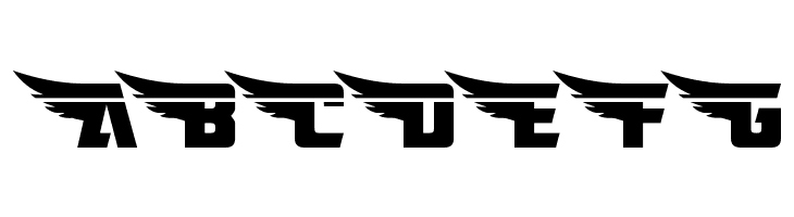 American Kestrel Straight Laser  Free Fonts Download