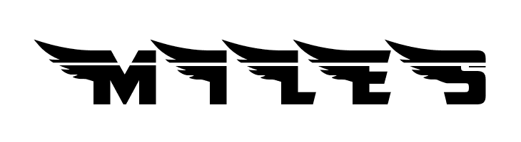 American Kestrel Straight Laser  Free Fonts Download