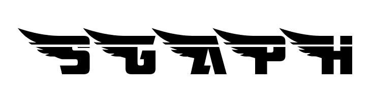 American Kestrel Straight Laser  Free Fonts Download