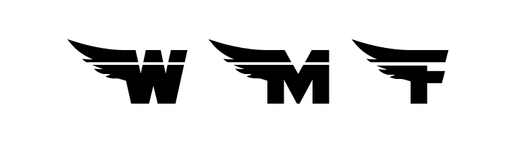 American Kestrel Straight Laser  Free Fonts Download