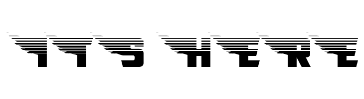 American Kestrel Straight Half  Free Fonts Download