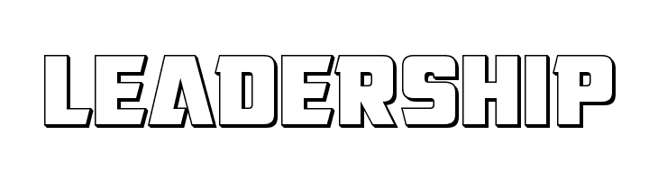 American Kestrel Straight 3D  Free Fonts Download