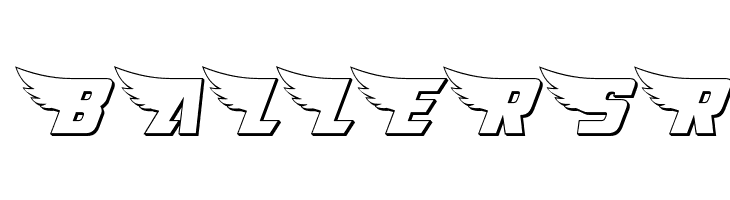 American Kestrel 3D  Free Fonts Download