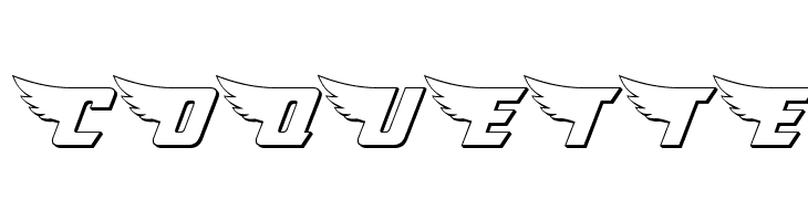 American Kestrel 3D  Free Fonts Download