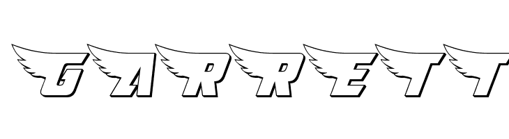 American Kestrel 3D  Free Fonts Download