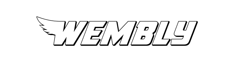 American Kestrel 3D  Free Fonts Download