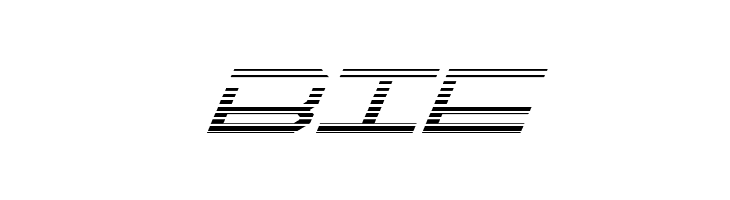 QuickTech Gradient Italic  Free Fonts Download