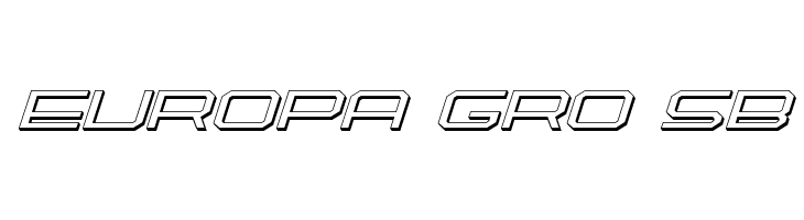 QuickTech 3D Italic  Free Fonts Download