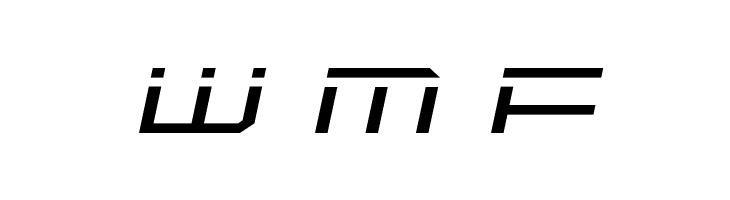 QuickTech Semi-Italic  Free Fonts Download