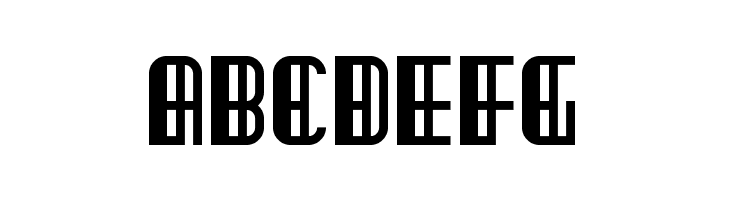 Modron March Condensed Regular  Free Fonts Download
