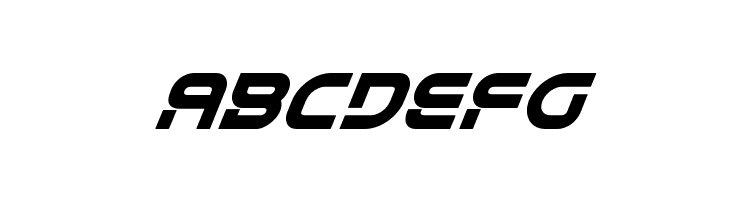 Yukon Tech Semi-Bold Italic  Free Fonts Download