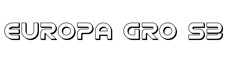 Yukon Tech 3D  Free Fonts Download