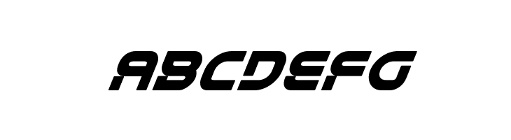 Yukon Tech Bold Italic  Free Fonts Download