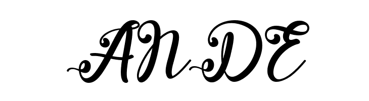 anadya Personal Use Only  Free Fonts Download