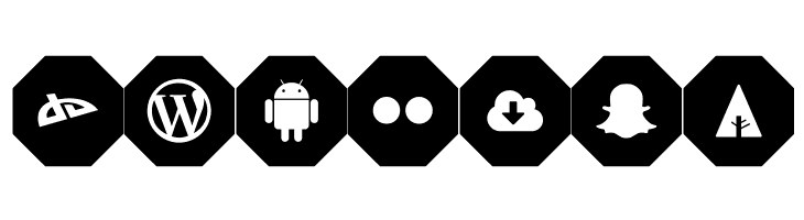 Font Social Media Color 2019  Free Fonts Download