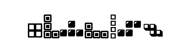 Tetris Blocks 2.0  Free Fonts Download