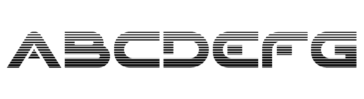 XHARP Gradient  Free Fonts Download