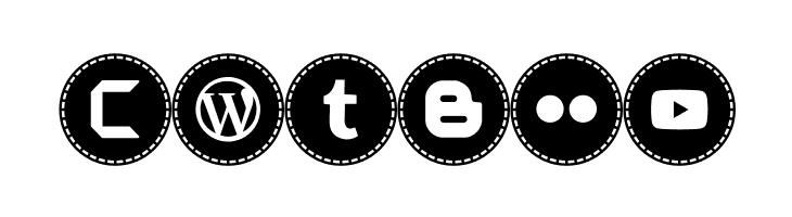 Icons Social Media 16  Free Fonts Download