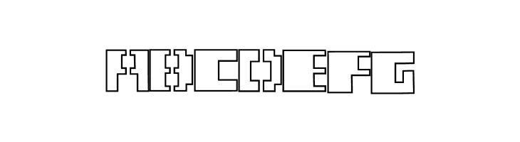 Chunk Outline Regular  Free Fonts Download