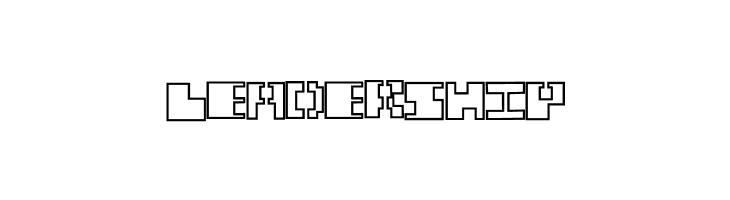 Chunk Outline Regular  Free Fonts Download