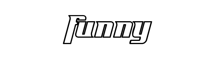 Fontovision IV outline  Free Fonts Download