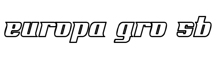 Fontovision IV outline  Free Fonts Download
