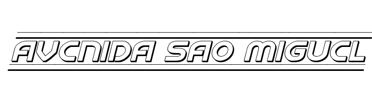 Barcade 3D Italic  Free Fonts Download