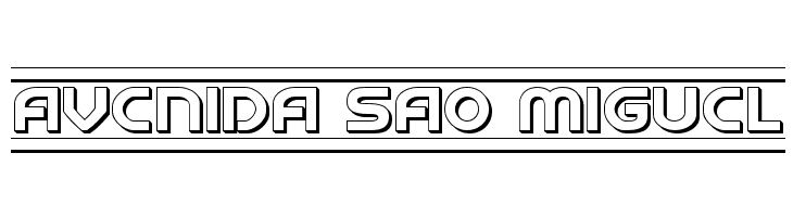 Barcade 3D  Free Fonts Download