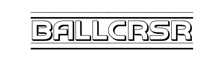 Barcade 3D  Free Fonts Download