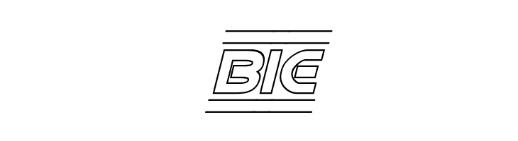 Barcade Outline Italic  Free Fonts Download