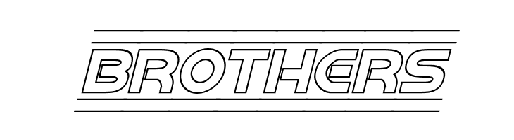 Barcade Outline Italic  Free Fonts Download