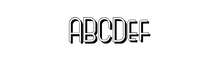 Monicas Salon Shadow NF  Free Fonts Download