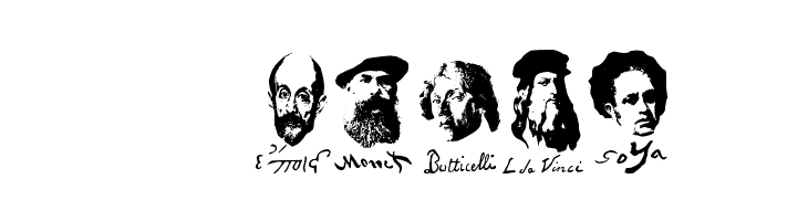 Thart_World_Painters  Free Fonts Download