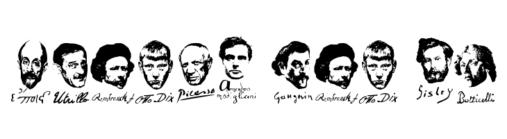 Thart_World_Painters  Free Fonts Download