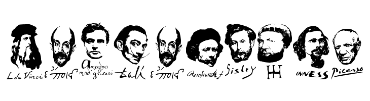 Thart_World_Painters  Free Fonts Download