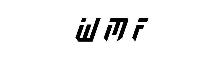 Fedyral II Expanded Italic  Free Fonts Download