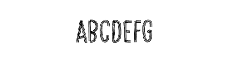 Goodie Bag Lines DEMO Regular  Free Fonts Download