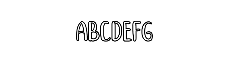 TINNY HURRY OUTLINE  Free Fonts Download