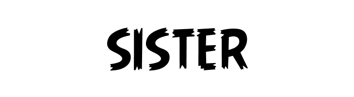 SISTER AngryBirds Regular Font