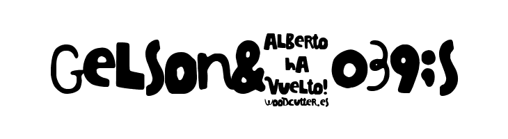Alberto ha Vuelto!  Free Fonts Download